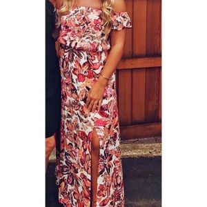 Lulus Floral Maxi Dress